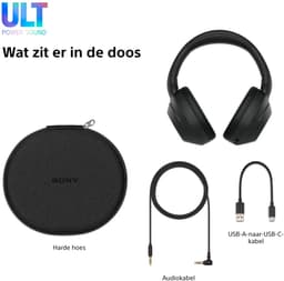 Sony ULT Wear - Draadloze Noise Cancelling koptelefoon met ULT Power Sound - Off White — thumbnail 9