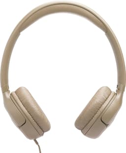 JBL Tune 530 USB-C - USB C Koptelefoon - Bedrade On-ear Headset voor iPhone 15, 16 & 17 - Met Microfoon - JBL Pure Bass - Samsung & Laptop - Beige — thumbnail 6