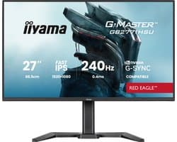 iiyama G-Master GB2771HSU-B1 Red Eagle - 27 inch - Full HD - IPS - 240 Hz - Verstelbaar - G-Sync compatible