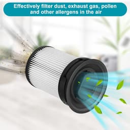 3 stuks Stofzuiger filter - met krabber - Geschikt voor Miele TriFlex HX1 filterpatroon - 83*112*44mm - wasbare stofzuiger filters - stofzuiger accessoires — thumbnail 6