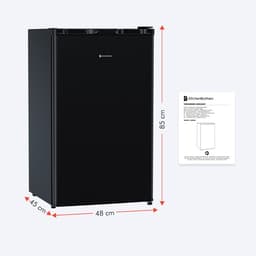 KitchenBrothers Koelkast - 88L - Tafelmodel - IJskast - Frigo - Vrijstaand - Zwart — thumbnail 8