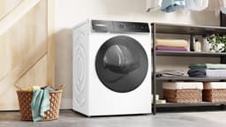 Bosch WRB247D0FG - Serie 8 - Wasdroger - Warmtepompdroger - 9 kg - Energielabel A - Zelfreinigende condensor Blijvend energiezuinig - Air Max Dry: perfecte droogresultaten en laag energieverbruik. — thumbnail 5