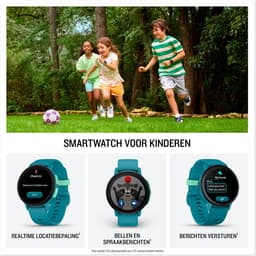 Garmin Bounce 2 - Smartwatch voor kinderen - 43 mm - AMOLED - Live locatie-tracking - Turquoise — thumbnail 11