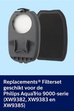 Replacements® Filterset geschikt voor de Philips AquaTrio 9000-serie (XW9382, XW9383 en XW9385) — thumbnail 1