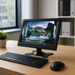 Gabrys® Draagbare scherm - groot scherm - HDMI Display - Portable Monitor - Beeldscherm -10.1 Inch - 1024x600 - auto - vrachtwagen - Draagbare monitor - Draagbare scherm - Monitor voor bewakingscamera - mini TV - 1 jaar Garantie — thumbnail 9