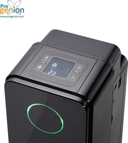 Progenion PR-955S-UV HEPA Luchtreiniger – Met App, Fijnstofsensor & UV-C – Voor Allergieën, Rooklucht, Hooikoorts & Astma – Stille Luchtzuivering voor 50m² - Zwart — thumbnail 2