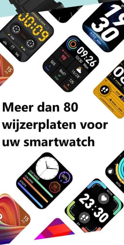 Belesy® Meander - Smartwatch Dames - Smartwatch Heren - Horloge - 1.78 inch – Hoge resolutie kleurenscherm - Stappenteller – Bloeddruk - Bluetooth bellen - Veel Wijzerplaten – Goud – Siliconen – Crème Wit - Moederdag — thumbnail 8