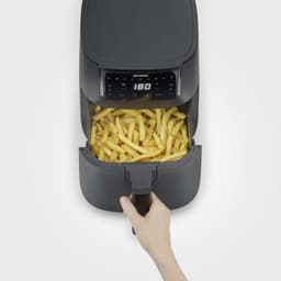 Severin FR 2461 - Airfryer - Hetelucht friteuse - Touchscreen - 4 Liter - 70 tot 200 Graden - 1300 Watt - Zwart — thumbnail 10