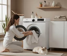 Tomado TWM8002W - Wasmachine - 8 kg - Energieklasse A-10% - 14 wasprogramma's - SteamClean - Digitaal display — thumbnail 4
