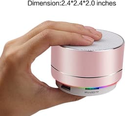 TuseRxln Bluetooth-speaker – Draagbare luidspreker – Intense bas, HiFi-stereo – 1 stuks – Zwart — thumbnail 2