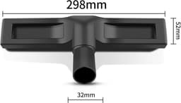 Parketborstel - 32mm aansluiting - Universele Stofzuigerborstel - Stofzuigermondstuk - Stofzuigermond - Stofzuigerborstel geschikt voor Miele, Philips, AEG, Electrolux, Nilfisk, Rowenta etc — thumbnail 4
