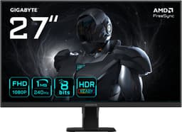 GIGABYTE GS27F2 computer monitor 68,6 cm (27") 1920 x 1080 Pixels Full HD LCD Zwart — thumbnail 1
