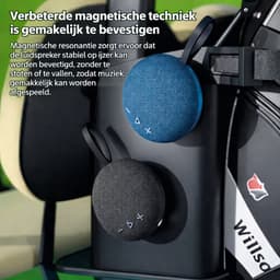 Mini Bluetooth Speaker Draadloos – Portable Waterproof IPX5 Speaker – 6W Stereo Geluid – Bluetooth 5.3 – Magnetische Muziek Box – TF Kaart MP3 – Compacte Speaker voor Smartphone, Laptop en Tablet-Zwart — thumbnail 6