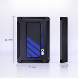 DM 640GB Externe opslag - Draagbare harde schijf - USB 3.2 - Zwart — thumbnail 9