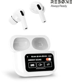 REBØNE OpenEar Sport Pro Earbuds - Draadloze Oortjes - Oordopjes met Oplaadcase - Wireless Earphones - In Ear Sport - Noise Cancelling - Draadloos - Bluetooth - Geschikt Voor o.a. IPhone en Samsung – Voor Smartphone en Laptop — thumbnail 1