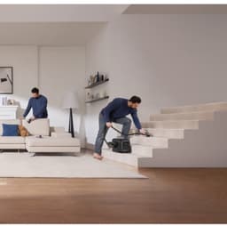 eufy Robotstofzuiger Omni E28, draagbare dieptereiniger, HydroJet dweilsysteem, 20.000 Pa zuigkracht, DuoSpiral borstels die ontklitten, CornerRover arm voor het schoonmaken van hoeken, alles-in-één-station, voor gezinnen met huisdieren en kinderen. — thumbnail 17