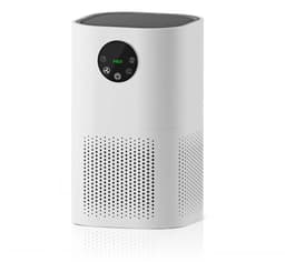 MIAAD luchtreiniger - Air purifier - Luchtreiniger met HEPA filter - voor huisallergieën en huisdierenhaar, rokers in de slaapkamer — thumbnail 2