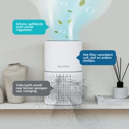 Bloomfold Luchtreiniger - Air Purifier - HEPA 13 filter + koolstoffilter - CADR: 240m3/h - Luchtkwaliteit indicator - 3 standen + slaapstand — thumbnail 3