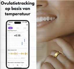 Focus® S2 Smart Ring - Mat Goud - Maat 6 - Hartslag - Menstruatiecyclus - Slaap Monitor - Slimme Ring - Sport Prestatie - Stappenteller -IP68 Waterdicht - O2 Meting - Dames - Heren - Wearables - Oplaad Case - beschermring — thumbnail 4