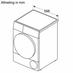 Bosch Serie 6 WQJ23200FG - Warmtepompdroger - 8 kg - Auto Dry - Wit — thumbnail 7