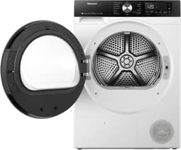 Hisense DH3S902BWCC - Condensdroger - 9 kg - Vrijstaand - Voorbelading - Warmtepomp - Wit - Draaiknop - TouchControl - 63 dB(A) - Ion Refresh - Allergy Care - Auto Dry — thumbnail 10