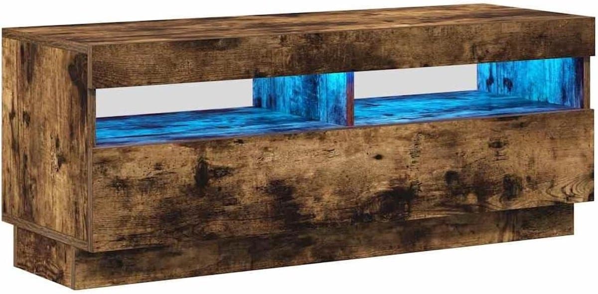 Tv-kast met LED-verlichting 100 cm — afbeelding 1