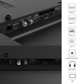 Smart-tv 32 inch HD met Google TV en Randloos Design — thumbnail 5