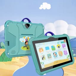 Kindertablet 7 inch - Peutertablet - 32GB - Blauw - Met Hoesje & Ouderlijk Toezicht — thumbnail 7