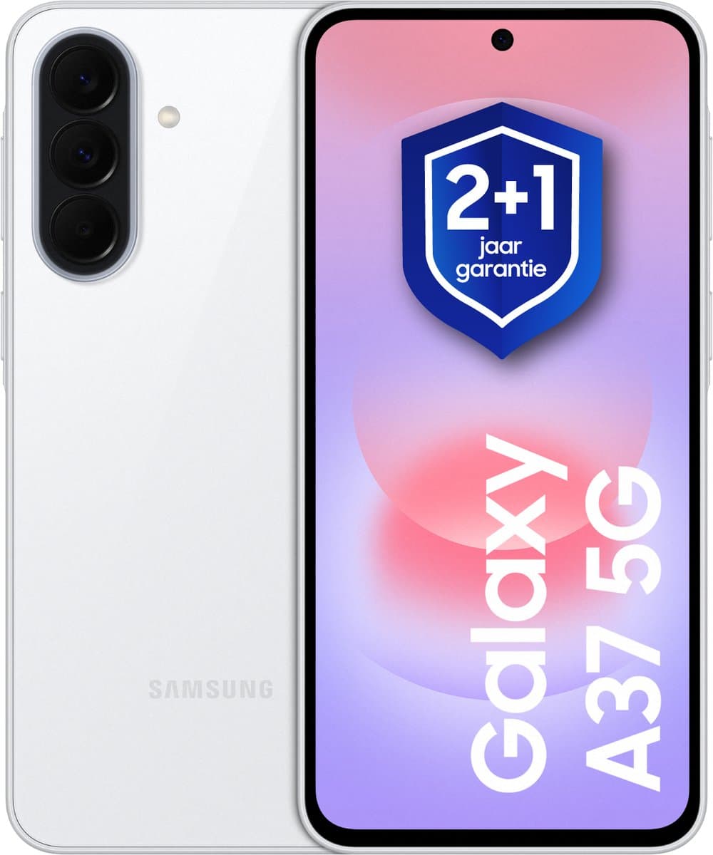 Samsung Galaxy A37 5G - 128GB - Awesome White + 1 jaar extra garantie — afbeelding 1