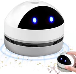 Mini desktop stofzuiger - Kruimelzuiger - Toetsenbord Stofzuiger - Draadloze stofzuiger - Handstofzuiger - Kleine Stofzuiger - USB oplaadbaar - voor bureau, kantoor, auto, kussen en toetsenbord — thumbnail 1