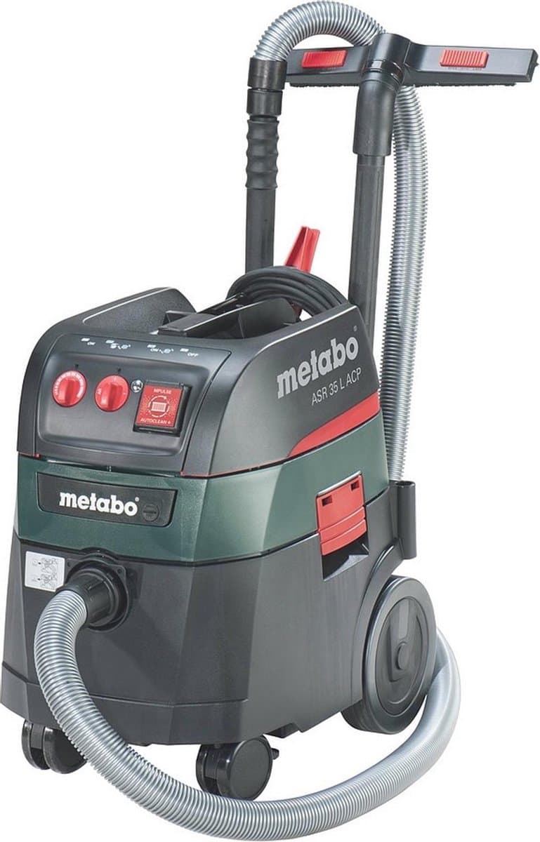 Metabo ASR 35 L ACP - Industriële Stofzuiger - 1400 W - 35L - AutoCleanPlus — afbeelding 1