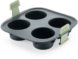 Lékué Airfryer Bakvorm 4 Muffins - Siliconen - Grey — thumbnail 1