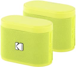 Kodak SoundBrix Bluetooth Speaker – Draadloze Muziek Box –5W RMS - 2pcs – Geel — thumbnail 1