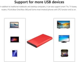 RFWR® 4TB Draagbare Externe Harde Schijf - Ideale Opslag voor Documenten en Foto's — thumbnail 4