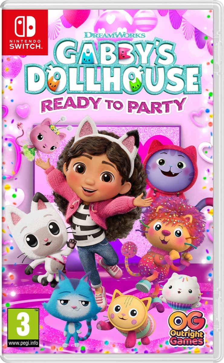Gabby's Dollhouse: Ready to Party - Nintendo Switch — afbeelding 1