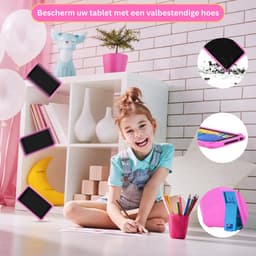 MKSS® Kindertablet Vanaf 3 Jaar - Tablet Kinderen - Kinderspeelgoed - Roze — thumbnail 2