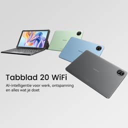 Blackview Tablet - Tab 20 WiFi Tablet - Met Hoes, Screenprotector - Android 15 - 12GB RAM + 64GB ROM(2TB Externe) - 10 inch HD Scherm - 6000mAh - Bluetooth 5G WiFi - Grijs — thumbnail 12