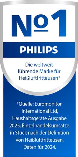 Philips 2000 serie - NA231/00 - Heteluchtfriteuse - 6.2 Liter - 1700 Watt - Zwart — thumbnail 2