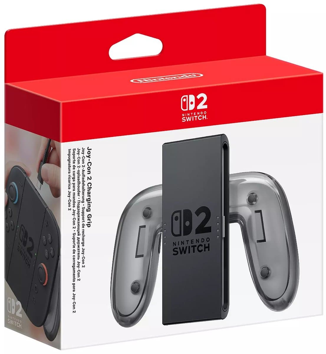 Joy-Con Charging Grip - Nintendo Switch 2 - Zwart — afbeelding 1