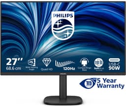 Philips 3000 series 27B2U3601/00 computer monitor 68,6 cm (27") 2560 x 1440 Pixels Quad HD LCD Zwart — thumbnail 5