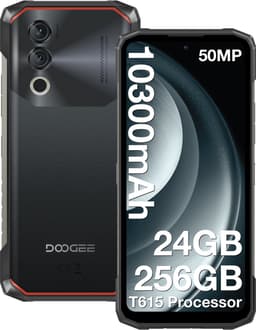 DOOGEE Blade 10 Power 4G - Robuuste Smartphone - Robuuste Telefoon - 24 GB RAM + 256 GB ROM/2TB TF - 10300 mAh/18 W - Android 16 - NFC - GPS - Face ID - IP68 - Zwart — thumbnail 5