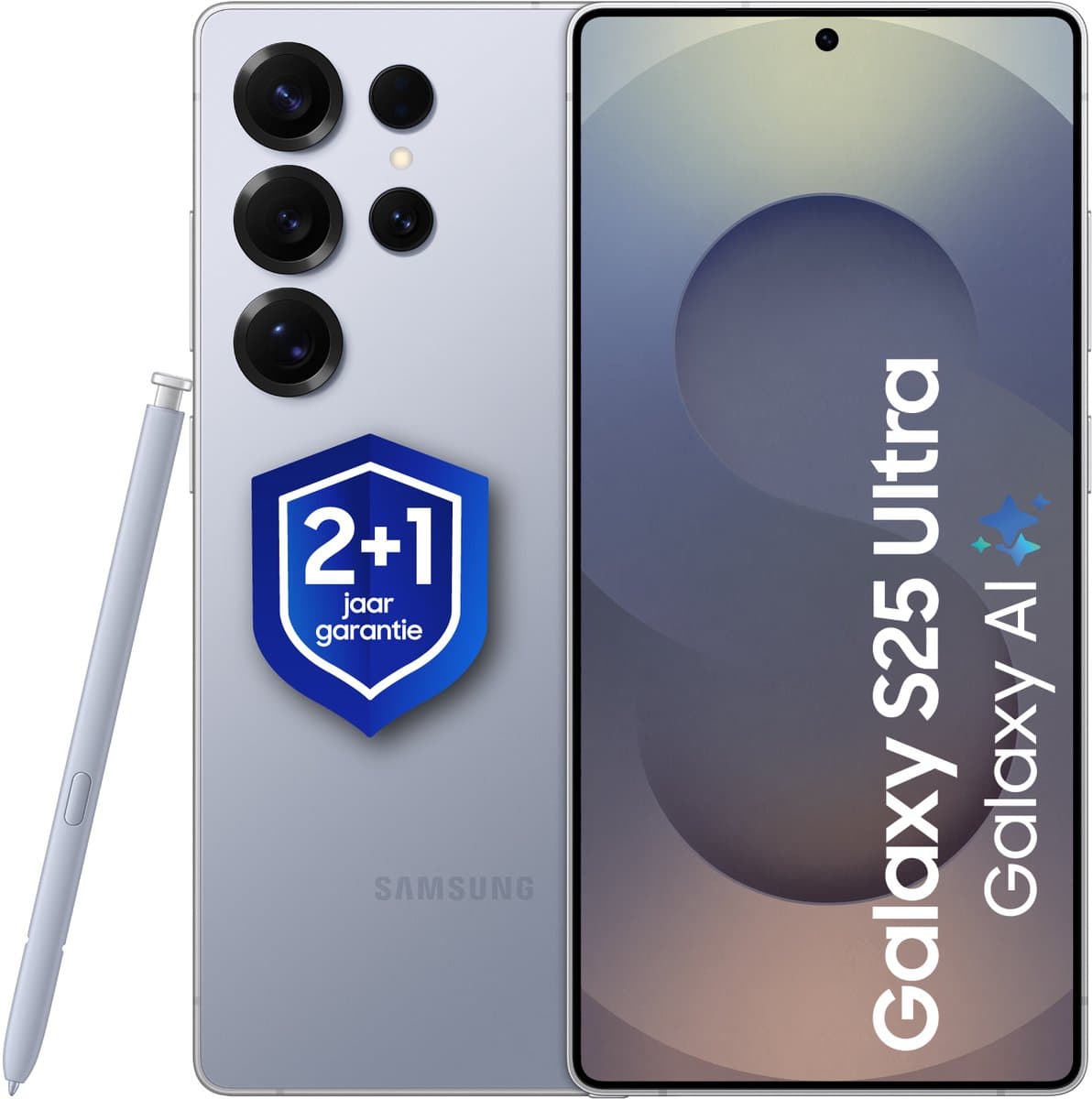 Samsung Galaxy S25 Ultra 5G - 512GB - Titanium Silver Blue + 1 jaar extra garantie — afbeelding 1