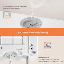 ZRSS® Mini vaatwasser - Kleine afwasmachine - 5 programma's — thumbnail 8