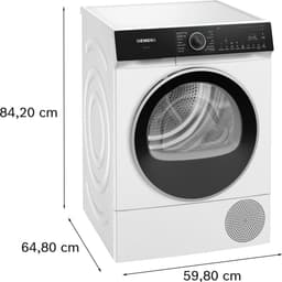 Siemens WQ46H2CLNL - iQ500 - Wasdroger - Warmtepompdroger - Zelfreinigende condensor blijvend energiezuinig- Zeer stil - 9 kg - varioSpeed: versnel het droogproces tot 38% - Home Connect — thumbnail 10