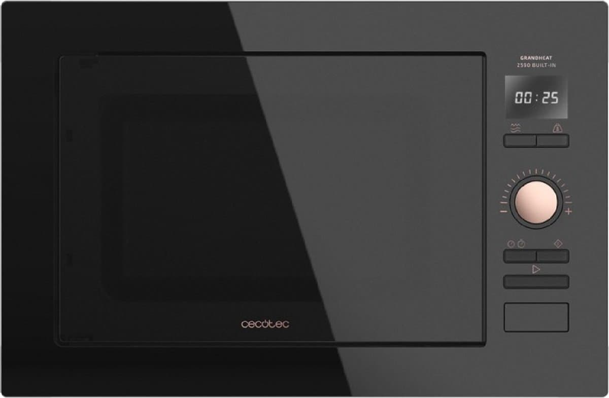 Cecotec 01402 magnetron Zwart, Roze Grill-magnetron Ingebouwd 25 l 900 W — afbeelding 1