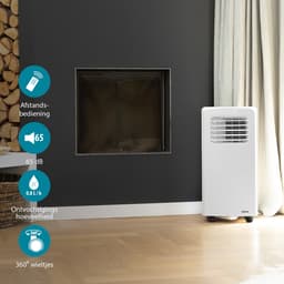 Tristar AC-5477 Mobiele Airconditioner 7000 BTU – 3-in-1 Airco, Ventilator & Ontvochtiger – Voor Ruimtes tot 25 m² – Timer – Wit — thumbnail 5