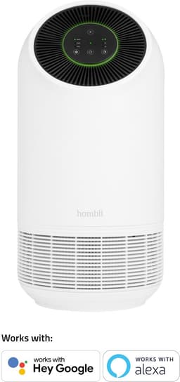 Hombli Smart Air Purifier – Luchtreiniger – HEPA 13 Filter en Actieve Koolstoffilter – Wifi - Bediening via App – Spraakbesturing met Google, Alexa en Siri — thumbnail 13