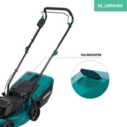 VONROC Accu Grasmaaier – 40V – 33 cm maaibreedte – Brushless motor - Vijf instelbare maai-hoogtes: 30/40/50/60/70 mm - Incl. 30L Opvangbak - Incl. 2x 2.0Ah Accu en 2x Snellader — thumbnail 9