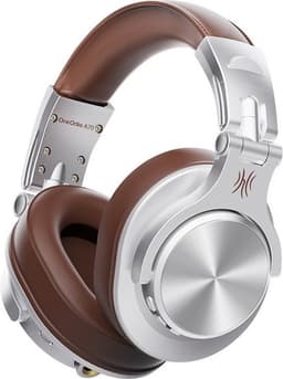 OneOdio Fusion A70 Zilver/Bruin – Draadloze Over-Ear Koptelefoon – DJ & Studio – Hi-Res Audio — thumbnail 17