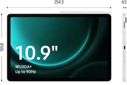 Samsung Galaxy Tab S9 FE - 5G - 128GB - Gray — thumbnail 7